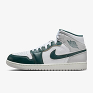 耐克（NIKE） Air Jordan 1 AJ1喬1男子籃球鞋 白 淺灰 氧化綠FQ7720-103 42