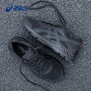 asics亞瑟士男鞋冬季跑步鞋JOLT 4黑武士運動(dòng)鞋減震透氣戶(hù)外越野跑鞋 黑色/深灰(JOLT 2系列) 40