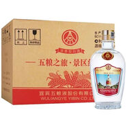 五糧液（WULIANGYE）五糧液股份出品 恭喜發(fā)財 濃香型白酒 純糧酒 禮品 收藏酒 50度 500mL 6瓶 五糧之旅景區紀念酒