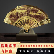 兆宸扇子擺件中國特色禮物送老外中國風禮物送外國人熊貓京劇臉譜禮物 清明上河圖
