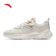 安踏小老爹鞋男鞋休閑鞋網(wǎng)面新款潮流輕便厚底舒適跑鞋運動(dòng)鞋