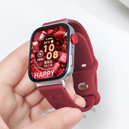華為【女神520情人節(jié)禮物】華為WATCH FIT 3華為手表智能手表輕薄大屏運(yùn)動(dòng)減脂長(zhǎng)續(xù)航藍(lán)牙通話健康檢測(cè) 【新年限定款】月光白+酒紅色玫瑰浮雕表帶+保護(hù)殼+ 新品