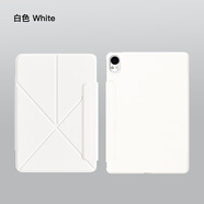 IFACE MALL磁吸雙面夾適用新款 華為matepad11.5s保護套 平板保護套華為平板殼air12.2英寸 全包pro11帶搭扣 晶鉆白 華為MatePad Air (12英寸)