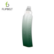Flipbelt运动跑步水壶马拉松便携软水杯健身大容量水瓶绿色杯子 2.0版