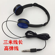 力族 小巧迷你學生練習電鋼琴耳機頭戴式有線通用3.5 6.5mm插口耳機 高彈線3米