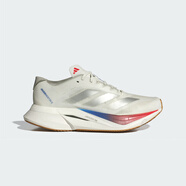 阿迪達(dá)斯 （adidas）女款跑步鞋 Adizero Boston 12 超輕耐磨中長距離馬拉松競速跑鞋 淺灰 JI4480 36 /US5