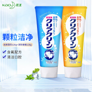 花王（KAO）牙膏日本进口细微颗粒多效护理牙龈口气清新牙膏 清新柑橘+冰爽薄荷