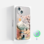 搗旦國(guó)度適用于蘋(píng)果iphone16promax磁吸15手機(jī)殼plus女14立體magsafe春山圖12硅膠殼13 立體春山圖-磁吸殼(38顆內(nèi)置強(qiáng)磁) iphone13