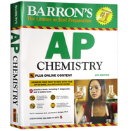 英文原版 巴朗AP化學(xué)，第9版 Barron's AP Chemistry, 9th Edition: With Bonus Online Tests
