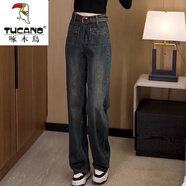 啄木鳥（TUCANO）休閑皮衣外套女裝短款2025秋季新款時(shí)尚機(jī)車皮夾克洋氣質(zhì)顯瘦上衣 592#牛仔褲 M