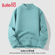 班尼路（Baleno）毛衣男冬季大碼針織保暖休閑百搭男士上衣純色高領(lǐng)套頭線(xiàn)衣打底衫