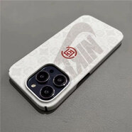 LZQLY不包按鍵陳冠希CLOT聯(lián)名蘋(píng)果14iPhone13/12/11ProMax菲林XS硬殼XR 菲林大孔全包-JH914白絲綢NIKE 蘋(píng)果14Promax
