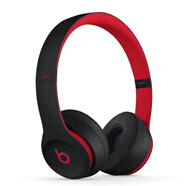 Beats solo3 wireless 頭戴式無線藍(lán)牙耳機(jī)studio3 pro魔音B耳麥 Solo3國行原封黑紅限定