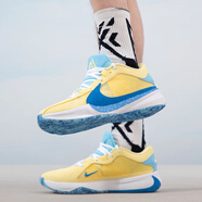 耐克（NIKE）休閑鞋男鞋2025新款夏季運(yùn)動(dòng)鞋ZOOM FREAK 5籃球鞋DX4996-101 DX4996-700黃色 41
