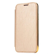 適用iPhone16Pro超薄手機(jī)殼 15電鍍TPU手機(jī)保護(hù)套 蘋果14翻蓋皮套 金色 iPhone6S