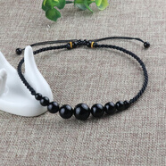 拾想頸部裝飾品甲狀腺術(shù)后遮擋項(xiàng)鏈圈項(xiàng)鏈遮脖子疤痕的飾品瑪瑙項(xiàng)鏈 黑瑪瑙