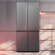 松下（Panasonic）500升超薄零距離嵌入式十字對開(kāi)門(mén)大容量家用電冰箱無(wú)霜變頻 Xtra|平嵌十字 自動(dòng)制冰