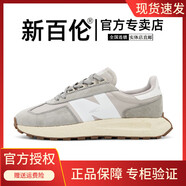 新百倫官方男鞋透氣阿甘鞋子男新款休閑運動(dòng)鞋跑步鞋防滑老爹鞋女防臭 E5-1 復古灰 42