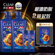 清揚（CLEAR）男士持證去屑養(yǎng)根韌發(fā)咖啡洗發(fā)水720g*2+100g*2 