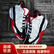 耐克（NIKE）休閑鞋男鞋2024夏季新款運動(dòng)鞋Air Jordan AJ4籃球鞋311046-160 311046-160黑白紅 43