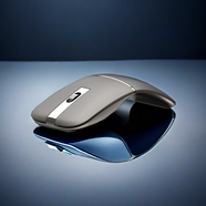 HUKE 微軟Pro X藍牙鼠標surface7可折疊鼠標6充電5便攜4適配器3雙模鼠標無(wú)線(xiàn)靜音鼠標 折疊鼠標 深空灰