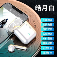 FANWEIPAI真無(wú)線(xiàn)藍牙耳機蘋(píng)果iPhone華為適用代二三四3降噪2耳麥4華強北男女款tws運動(dòng)跑步游泳游戲半入耳式 鋼琴白-智能觸控+HiFi音效 原生頂配 | 千元音質(zhì)