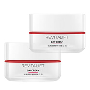 歐萊雅（L'OREAL）復顏視黃醇精粹抗皺日霜25ml補水保濕抗皺舒緩緊致面霜護膚中小樣 復顏視黃醇抗皺日霜2瓶裝共50ml