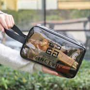 京惠思創(chuàng)旅行洗漱包化妝包洗澡防水健身游泳收納袋便攜收納包透明小號(hào)