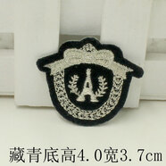 補衣服洞貼 補丁貼 可水洗時(shí)尚徽章布貼牛仔褲衣服羽絨裝飾洞貼布 明黃色 62#A徽章自粘