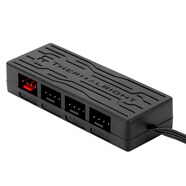 Thermalright(利民) FAN HUB X4  4口風(fēng)扇集線器 支持PWM溫控調(diào)速  風(fēng)扇配件 風(fēng)扇hub 