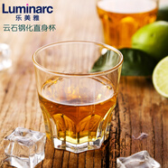 樂美雅（Luminarc)云石艾爾克玻璃杯透明耐熱玻璃杯子客廳茶杯果汁杯 6件300ml套盒
