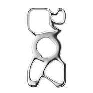 怒喵手機殼原創(chuàng  )設計iphone17/air 蘋(píng)果16promax手機殼磁吸男女情侶款 蘋(píng)果15pro殼新款鏤空時(shí)尚保護套 iPhone16 Pro Max 銀色啞光