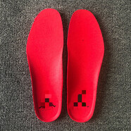 浪戰適配耐克喬丹籃球鞋墊AJ34高低幫吸汗透氣Air Jordan32緩震防臭 紅色 39碼