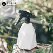 九千谷噴壺象牙白600ml 家用酒精消毒噴壺工具澆花多肉綠植噴霧器5716