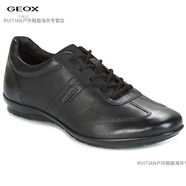 健樂(lè)士（GEOX）男士皮鞋商務(wù)休閑正裝鞋黑色短筒靴U74A5B00043C9999 黑色 3 41