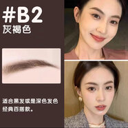 莎娜（SANA）日本新版SANA三合一眉筆眉粉眉刷雙頭自然棕色防水持久野生眉新手 B2灰褐色