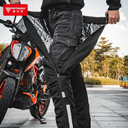 摩多狼（MOTOWOLF）摩托車(chē)速脫騎行褲?rùn)C(jī)車(chē)防摔冬季保暖防風(fēng)速脫褲擋風(fēng)褲防寒快拆褲