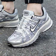 耐克（NIKE）P-6000老爹鞋反光跑步鞋男鞋2026春季新款運動(dòng)鞋緩震低幫休閑鞋 IH4465-095灰白/金屬銀 39