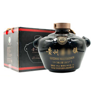 黔賴坊遵義茅臺(tái)鎮(zhèn)苗婆娘糧食醬香型白酒陳釀大壇禮盒53度2500ml高度白酒 53度 2500mL 1壇
