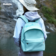Subtle雙肩包男士女背包時(shí)尚休閑大容量書(shū)包旅行戶(hù)外高大學(xué)生電腦包防潑 曼波綠色（PLUS升級版）