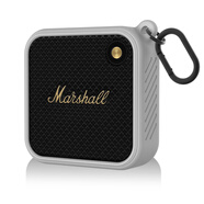 藍(lán)煞適用馬歇爾音箱保護(hù)套便攜收納音響 Marshall WILLEN硅膠保護(hù)套 銀灰色-音箱保護(hù)套