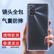 索聚適用 OPPOA52手機(jī)殼四角防摔透明軟殼男手機(jī)套全包邊防摔殼后蓋保護(hù)殼潮殼 OPPOA52