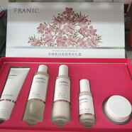 法蘭琳卡法蘭琳卡多維櫻花凈透皙白淡化斑亮采禮套盒補水保濕淡紋亮膚正品 5件大套盒+送旅行裝1套