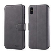 適用于iPhone13多功能手機套蘋果XS MAX 手機殼7/8錢包保護皮套 黑色 iPhone 6plus、6Splus