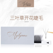 美利然Mylyran 0.05三葉草開(kāi)花睫毛美睫店專(zhuān)用嫁接睫毛自然柔軟 0.05三葉草-C翹 9mm