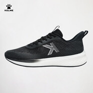 卡爾美（KELME）運動鞋男夏季透氣輕便休閑鞋戶外健身跑步鞋 黑色 41