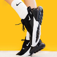 耐克（NIKE）跑步鞋女鞋秋冬季新款AIRMAX氣墊鞋復古休閑減震透氣舒適運動(dòng)鞋 AH6789-001 36.5