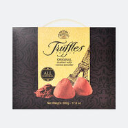 喬慕（Truffles） 法國原裝進口原味松露形巧克力500g代可可脂節(jié)日生日禮物送女友