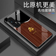 錢(qián)芙適用小米10s手機殼新款超薄十二生肖鋼化玻璃殼高檔文字創(chuàng  )意防摔硬殼簡(jiǎn)約個(gè)性時(shí)尚男款硅膠保護套 【原木棕】十二生肖-申猴 小米10s【送高清膜】