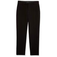 Calvin Klein 男童西裝正裝褲 直筒修身和下擺 腰帶環(huán) Satin Black 8